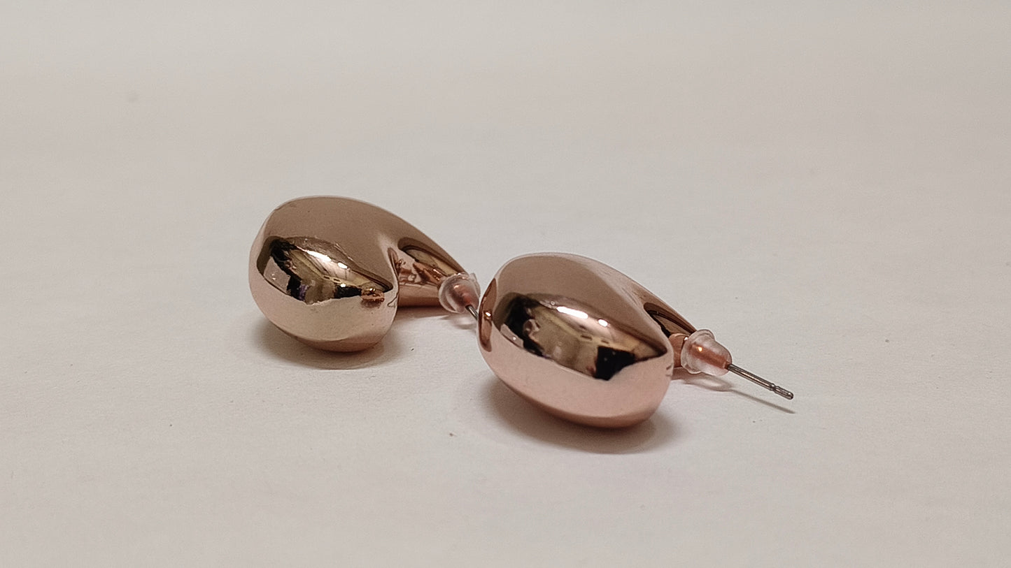 Rose Gold drop earrings