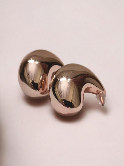 Rose Gold drop earrings