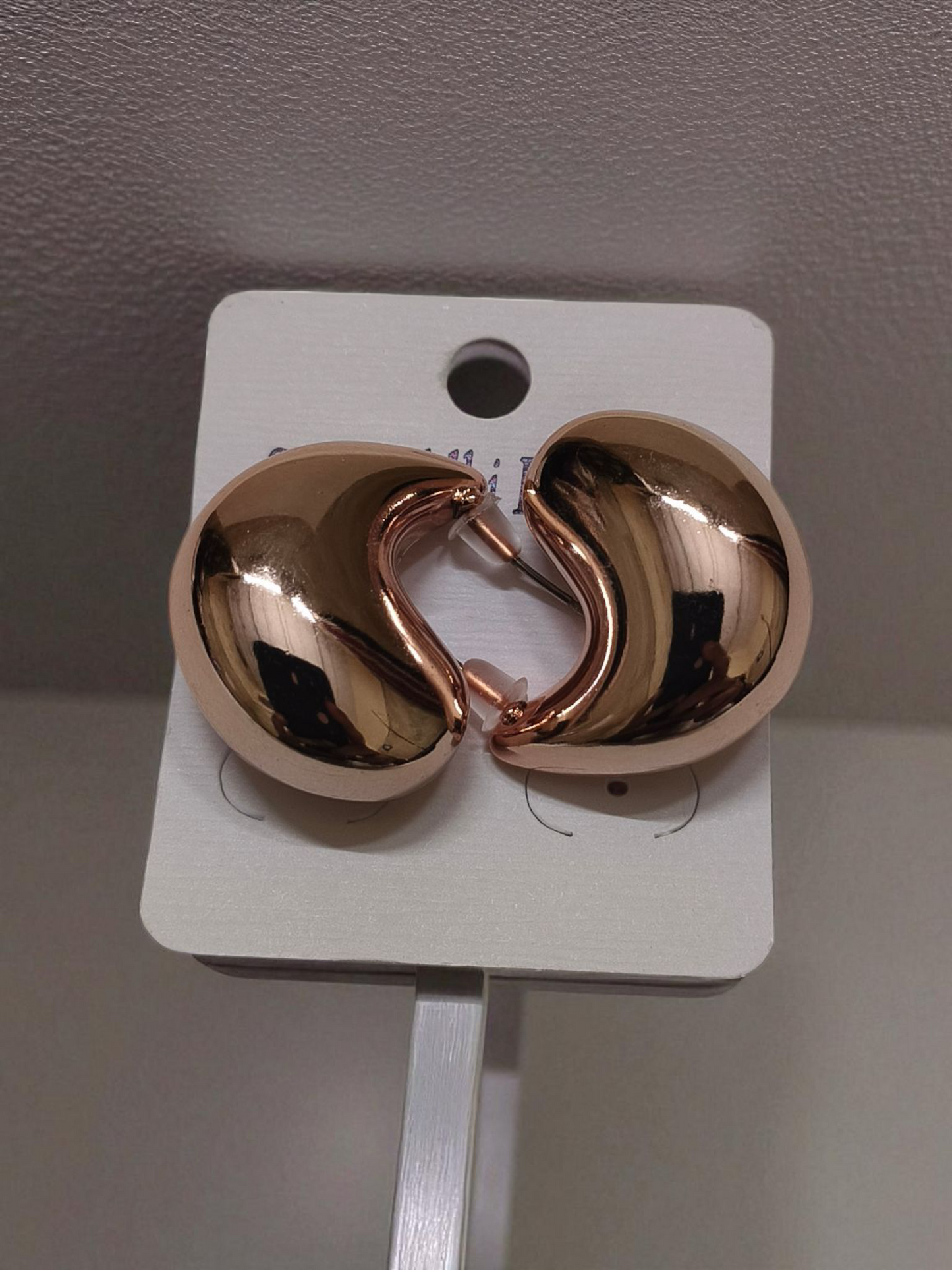 Rose Gold drop earrings